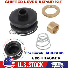 For Suzuki SIDEKICK Geo TRACKER 5SP Shifter Lever Repair w/ Bushings Spring Boot picture