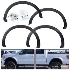 Fit For 2009-14 Ford F150 Replacement Fender Flares Wheel Protector Matte Black picture
