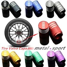 4x Lincoln Car Wheel Tire Caps Air Valve Stem Cover for Continental Town Car picture