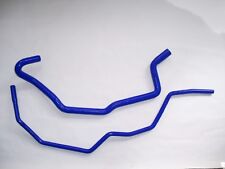 For Renault 5 GT HEADER TANK HOSE SILICONE RADIATOR TURBO WATER BLUE 2pcs NEW picture