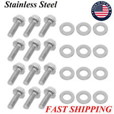 Stainless Steel For LS LT Exhaust Manifold Header Bolts Kits LS1 LS2 LT1 LS3 US picture