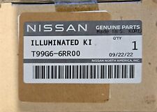 OEM Nissan T99G6-6RR00 Illuminated Kick Plates  With Harness 2021-2024 Rogue  picture