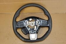 2015 Subaru WRX M/T Steering Wheel Leather Red Stitched Fits 15-17 picture