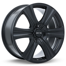 17 inch 17x8 RTX Aspen Satin Black wheels rims 6x5.5 6x139.7 +15 picture