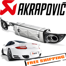 Akrapovic Slip-On Titanium Exhaust for 10-13 Porsche 911 Turbo/Turbo S (997 FL) picture
