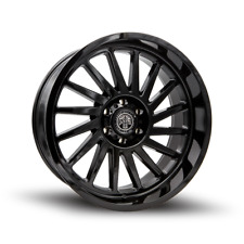 Thret Offroad 20x10 Wheel Gloss Black Omega 8x180 -21mm Aluminum Rim picture