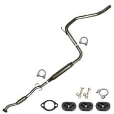 Stainless Steel Flex Resonator with hangers and bolts fit 97-2002 Escort Tracer picture