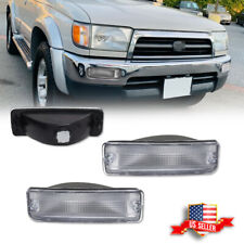 Clear Lens Bumper Mounted Signal Parking Lights Pair Set for 93-98 Toyota T100 picture