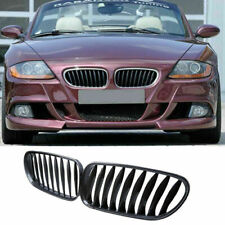 Carbon Fiber Front Kidney Grilles Grill Fit for BMW Z4 M Roadster E85 2006–2008 picture