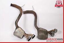03-08 Mercedes R230 SL55 AMG Rear Right & Left Side Exhaust Muffler Tips Set picture