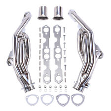 FOR CHEVY GMC 5.0/5.7 V8 C/K 1988-1997 STAINLESS STEEL HEADER EXHAUST MANIFOLD picture