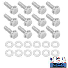 Stainless Steel Exhaust Manifold Header Bolts Kits For LS1 LS2 LT1 LS3 US picture