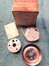3567 Grant NOS VINTAGE Chrome Steering Wheel and horn Kit MK2 67 CORTINA FORD picture
