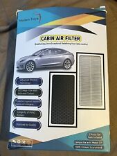 HEPA Cabin Air Filter Activated Carbon For Tesla Model 3 Model Y Set Of 2 + Tool picture