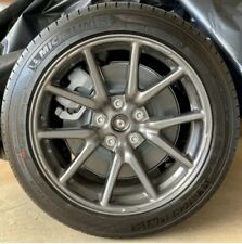 Tesla Model 3,18 Inch Oem Aero Grey Rim,Oem Tpms,W/Michelin Tire High Tread picture
