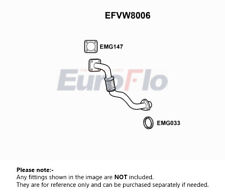 Exhaust Pipe fits SEAT CORDOBA 6K 1.9D Front 1994 AAZ EuroFlo Quality Guaranteed picture
