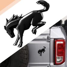 BLACK Bucking Bronco Tailgate Emblem for 2021-2023 Ford Bronco picture