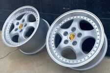18x8 / 18x9.5 Porsche 5x130 Cup Style Wheels Rims Fit Narrow body 986 boxster picture