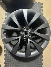 Tesla Model X OEM wheel rim 20”x10” Rear Matte Black 1620222-00-B Factory wheel picture