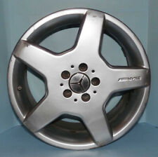 Mercedes W220 S55 AMG CL500 9 X 18 Rear Wheel Rim Silver 2204013702 OEM #2 picture