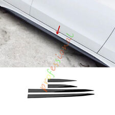 4X For Mercedes-benz C-Class W206 2022-2024 Glossy Black Side Skirt Trim picture
