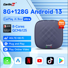 Carlinkit Android 13 Wireless Carplay AI BOX Android Auto GPS BT Adapter 8+128GB picture