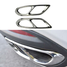 For Ford Mondeo Fusion 13-20 Steel Rear Tail Exhaust Muffler Tip Pipe Chrome Z picture