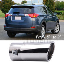 For Toyota RAV4 06-2018 Car Stainless Chrome Rear Exhaust Pipe Tail Muffler Tip picture