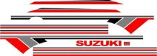 SUZUKI SAMURAI DECALS LINES STICKERS CALCOMANIAS GRAFICAS RED GRAY AND BLACK 3M picture