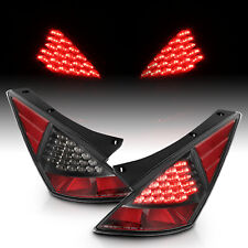 2003 - 2007 For 350Z JDM Black LED Brake Tail Lights Rear Lamps Pair picture