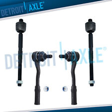 Both (2) Front Inner & Outer Tie Rod Ends for Mercedes Benz CL S SL Class picture