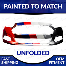 NEW Painted To Match Unfolded Front Bumper For 2013 2014 2015 2016 Ford Fusion picture