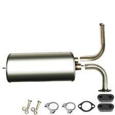 Stainless Steel Muffler with hangers and bolts fit 97-2005 Chevy 97-1999 Olds picture