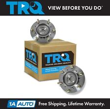 TRQ Front Wheel Hub & Bearing Left & Right Pair for Passport Rodeo 4WD 4x4 picture