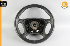 03-06 Mercedes W220 S55 CL55 AMG Sport Steering Wheel w/ Paddle Shifters Black picture