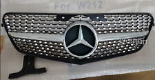 For 2010-2013 Mercedes-Benz W212 E Class E350 E550 Diamond Grill Front Grille picture