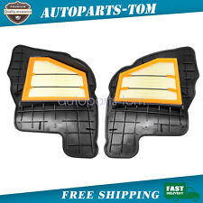Engine Air Filter Pair Left & Right Fit For BMW 550i 650i 750i 750Li X5 X6 4.4L picture