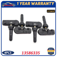 NEW 4 PCS TPMS Tire Pressure Monitoring Sensors For Chevy GMC 13586335 picture