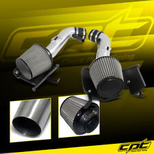 For 07-09 350Z V6 3.5L Polish Cold Air Intake + Stainless Steel Air Filter picture