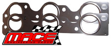 MACE MLS EXHAUST MANIFOLD GASKET SET FOR HOLDEN STATESMAN VS WH WK L67 3.8L V6 picture