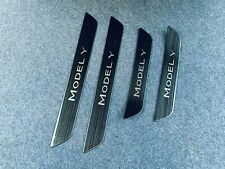For Tesla Model Y Accessories Stainless Steel Door Sill Scuff Plate Protector 21 picture