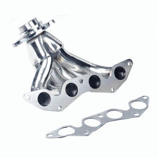 Stainless Steel Manifold Header Cylinder For Honda Civic HX 2001-2005 1.7L L4- 4 picture