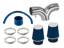 BLUE Filter for 02-08 Ram1500 3.7 V6 4.7 V8 Dual Twin Short Ram Air Intake Kit picture