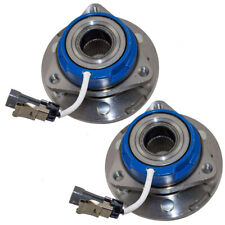 Pair Rear Hubs w/ Bearing for 05-11 Cadillac STS-V RWD 04-09 SRX 6 Lug Wheel ABS picture