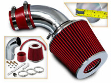 Short Ram Air Intake Kit + RED Filter for 01-05 Hyundai Accent 1.6L L4 picture