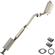Stainless Steel Resonator Muffler Exhaust System Fits: 2003-2004 G35 Sedan RWD picture