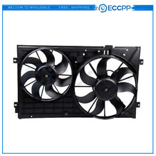 Radiator Condenser Cooling Fan Assembly For 2009 2010-2013 Volkswagen Jetta picture