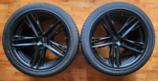 One Pair (2) 20X11 5X120 WHEELS/TIRES PKG fit CHEVY CAMARO SS RS LS Z28 ZL1 picture