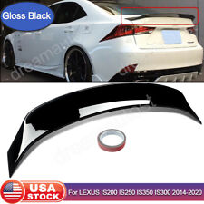 Gloss Black Duckbill Rear Trunk Spoiler Wing For Lexus IS200 IS250 IS350 IS300 picture
