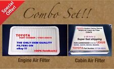  Engine Filter & Cabin Air Filter Combo Set For CAMRY SIENNA SOLARA OEM Quality  picture